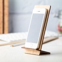 Bambusowy stojak na telefon - AP718375 - Agencja Point