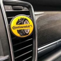 Reklamowy zapach samochodowy full color - okrągły - CAR-03 - Agencja Point