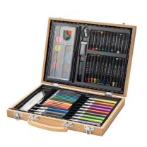 Reklamowy zestaw do malowania i rysunku Rainbow, 67 el. - 10607200 - Agencja Point