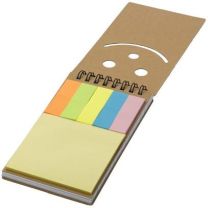 Reklamowy zestaw do notatek, karteczki samoprzylepne z logo - V2981-16 - Agencja Point