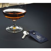 Skórzany brelok z logo firmy - 1709094 - Agencja Point