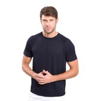 Sportowy T-shirt 130 g z nadrukiem logo - KOSZ-J8 - Agencja Point