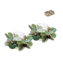 Świece świąteczne z firmowym logo - CX1509-09 - Agencja Point