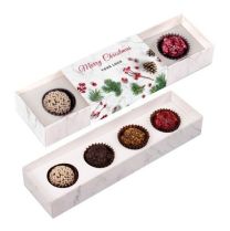 Bombonierka reklamowa - 4 trufle - Agencja Point