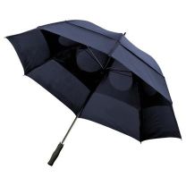 Wiatroodporny parasol manualny Ø130 cm, z nadrukiem logo - V4213 - Agencja Point