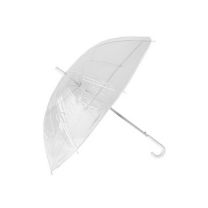 Automatyczny parasol transparentny z nadrukiem logo, Ø100 cm - V9406-21 - Agencja Point