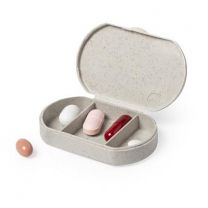 Pojemnik na tabletki z 7 przegrodami, z nadrukiem logo - V9597-11 - Agencja Point