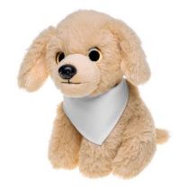 Aksel, pluszowy pies mops 14 cm, maskotka reklamowa z logo - HE745-18 - Agencja Point