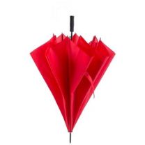 Duży, wiatroodporny parasol reklamowy z logo Ø130 cm - V0721 - Agencja Point