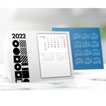 Ekologiczny kalendarz biurkowy z logo firmy - CR-01 - Agencja Point