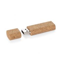 Ekologiczny, korkowy pendrive, pamięć USB z nadrukiem reklamowym - 44089 - Agencja Point