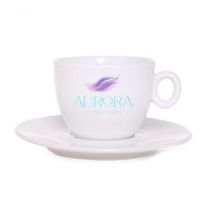 Filiżanka Aurora z nadrukiem logo - C/237 - Agencja Point