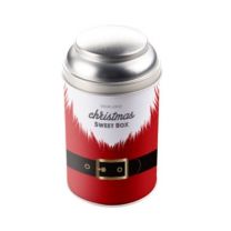 Kawa 100 g w świątecznej puszce z nadrukiem logo - KAW-0276 - Agencja Point
