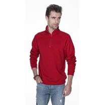Reklamowa bluza męska z krótkim suwakiem 300 g z logo - BLU-P6 - Agencja Point