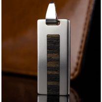 Reklamowa pamięć USB - srebro z drewnem - SILVER2 - Agencja Point