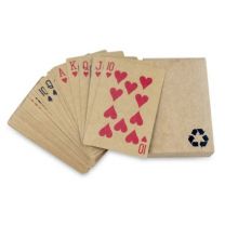Reklamowe karty do gry z papieru z recyklingu - V8097-00 - Agencja Point
