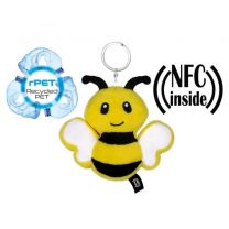 Reklamowy brelok - pszczoła z chipem NFC - HE795-08 - Agencja Point