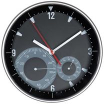 Reklamowy zegar ścienny z termometrem - 4122303 - Agencja Point