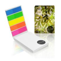 Reklamowy zestaw notesów samoprzylepnych z nadrukiem full color - PM059 - Agencja Point