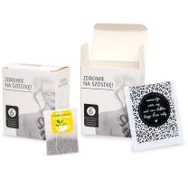 7 herbat w pudełku z firmowym logo - HER-16.20 - Agencja Point