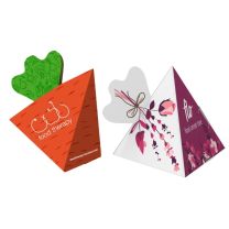 Bakalie, ziarna w reklamowej piramidce z logo - CHRUP32 - Agencja Point