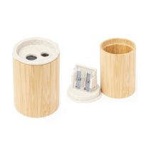 Bambusowa temperówka z logo firmy - V2141-17 - Agencja Point