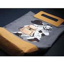 Bawełniana torba SHOPPER z nadrukiem reklamowym - 1435165 - Agencja Point