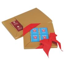 Bombonierka z logo - 4 czekoladki- Agencja Point