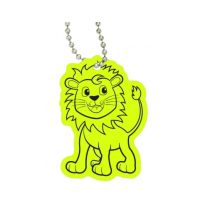 Reklamowy brelok odblaskowy - jeż z logo - ODBL-0197 - Agencja Point