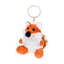 Canny, pluszowy lis 8 cm, brelok reklamowy z logo - HE755-16 - Agencja Point