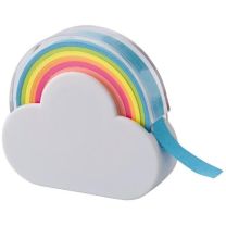 "Chmura" - podajnik taśmy do notatek, reklamowe karteczki samoprzylepne - V2949-02 - Agencja Point