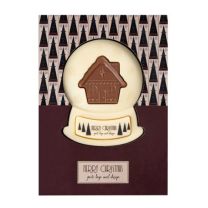 Czekolada reklamowa - zimowa kula z nadrukiem - CZEK-0592 - Agencja Point