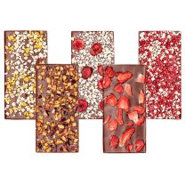 Czekolada z owocami 90 g, z nadrukiem logo - CZEKO33 - Agencja Point