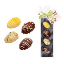 Czekoladki wielkanocne z logo firmy - CZEK-20.74 - Agencja Point