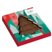 Czekoladowa choinka z logo - Agencja Point