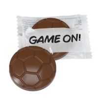 Czekoladowa piłka z firmowym logo - CZEKO-0194 - Agencja Point