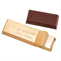 Czekoladowa sztabka z firmowym logo - Agencja Point - CZEKO-06.17