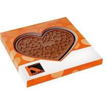 Czekoladowe serce z logo - Agencja Point