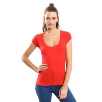 Damska koszulka reklamowa 190-200 g, z logo - KOSZ-J32 - Agencja Point