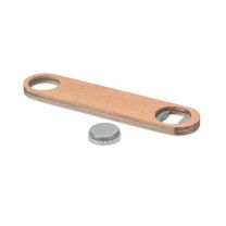 Drewniany otwieracz do butelek z nadrukiem logo - MO9360-40 - Agencja Point