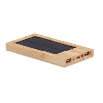 Eko power bank solarny 4000 mAh z logo firmy - MO6509-40 - Agencja Point
