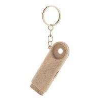 Ekologiczny brelok z żetonem do wózka i latarką 2 LED, z nadrukiem logo - AP800423-00 - Agencja Point