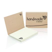 Ekologiczny notes samoprzylepny z nadrukiem reklamowym - NOT-SAM - Agencja Point