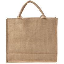 Duża reklamowa torba z juty - V0402-16 - Agencja Point