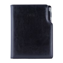 Kalendarz książkowy A5 - dzienny z długopisem, z nadrukiem logo - KAL-AA-01 - Agencja Point