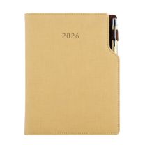 Reklamowy kalendarz dzienny B6 z długopisem, z logo - KAL-AA-05 - Agencja Point