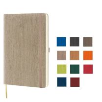 Kalendarz książkowy z gumką, z logo firmy, różne rodzaje bloku - KAL-LED-03 - Agencja Point