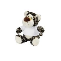 Josh White/Brown, pluszowy miś reklamowy 27 cm, maskotka z logo - HE272-02 - Agencja Point