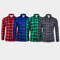 Koszula flanelowa z logo firmy - KO-J-01 - Agencja Point