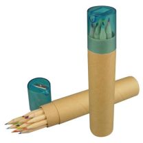 Kredki reklamowe w tubie z temperówką - 1182401 - Agencja Point